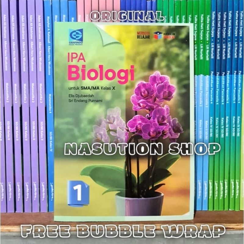 Jual Buku IPA BIOLOGI Kelas 1 / X 10 SMA Grafindo Kurikulum Merdeka ...