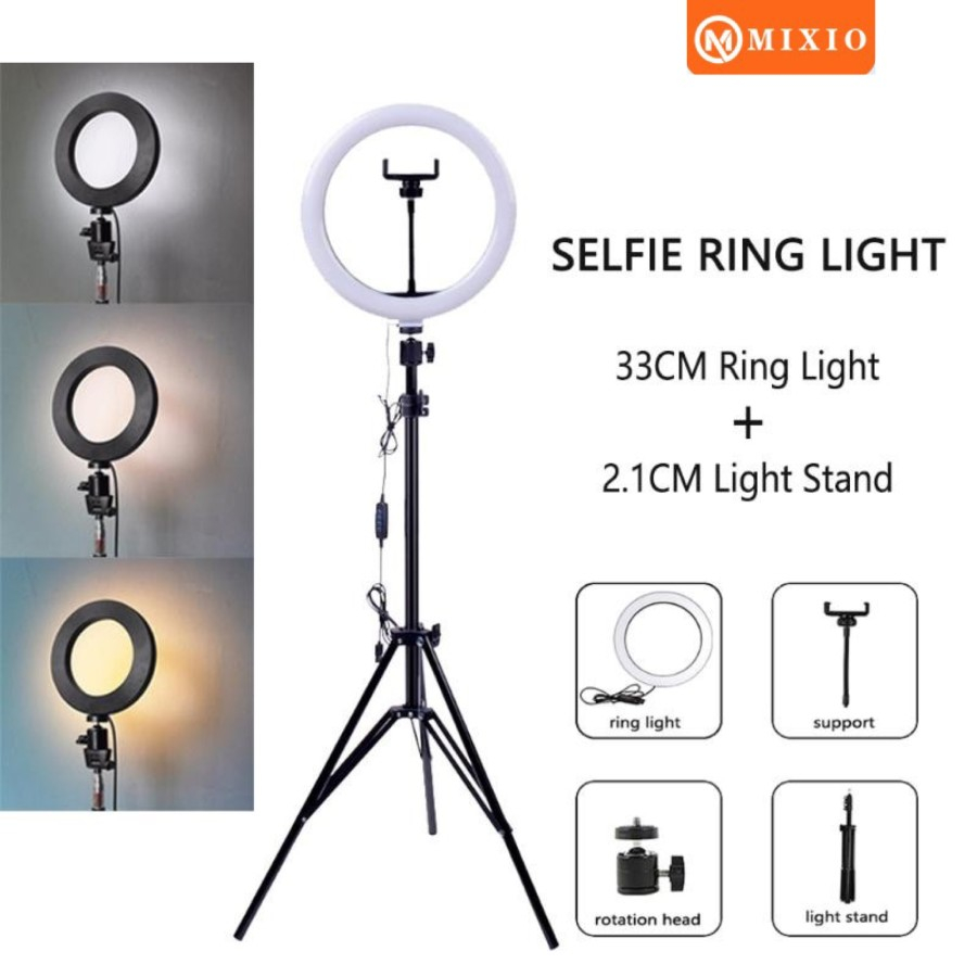 Jual Mixio Ring Light Cm Light Stand Tripod M Selfie Livestreamer