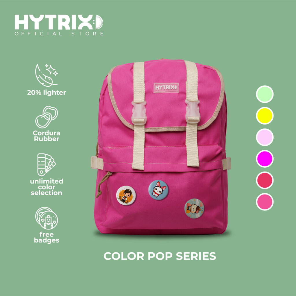 Jual HYTRIX Hybetrix [PT46] - Colour Pop Backpack - Ransel Unik Limited ...