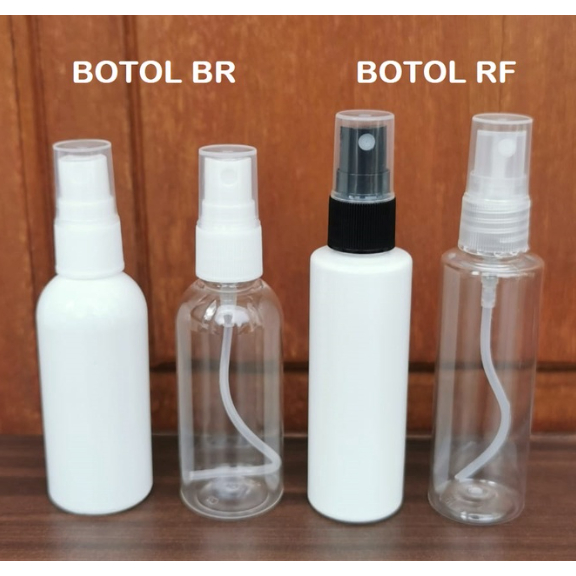 Jual Cetak Sticker Label Stiker Botol Spray 60ml / Fliptop Anti Air ...