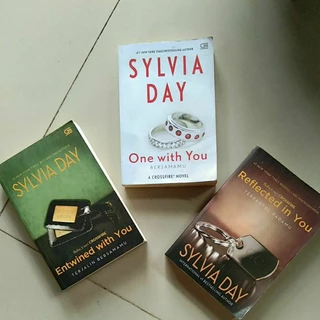 Novel Sylvia Day seri Crossfire / Entwined with you // Reflected In you// one with you // Novel dewasa // Novel Romance