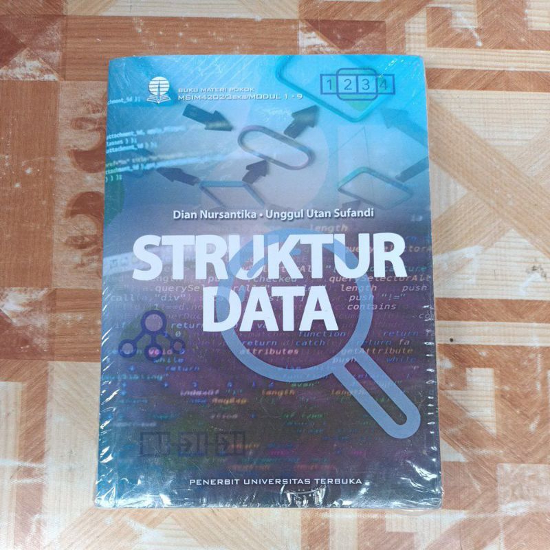 Jual ORIGINAL STRUKTUR DATA PENERBIT UNIVERSITAS TERBUKA | Shopee Indonesia