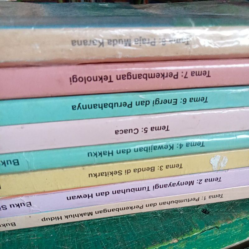 Jual buku tematik kelas 3 SD 1 sampai tema 8 | Shopee Indonesia