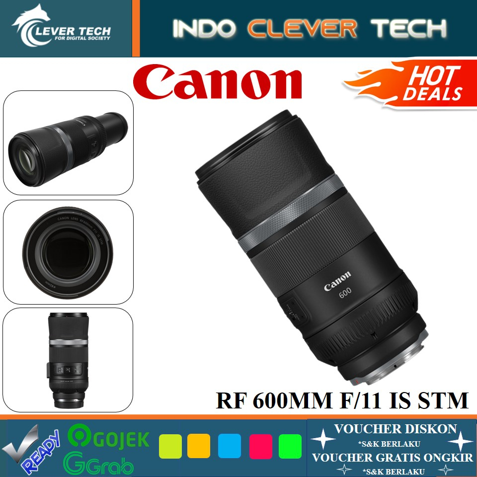 Jual Canon RF 600mm f11 IS STM Canon RF 600 mm f/11 IS STM - Garansi ...