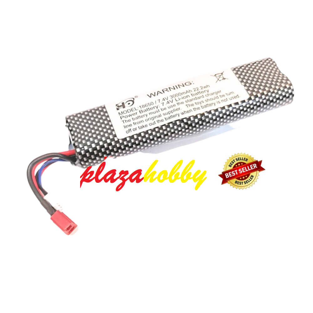 Jual baterai li ion rc crawler huangbo hb-r1002 r1002 18650 7.4v ...