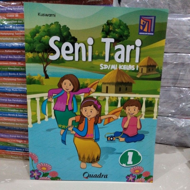 Jual Seni tari kelas 1 SD/MI penerbit Quadra kurikulum merdeka | Shopee