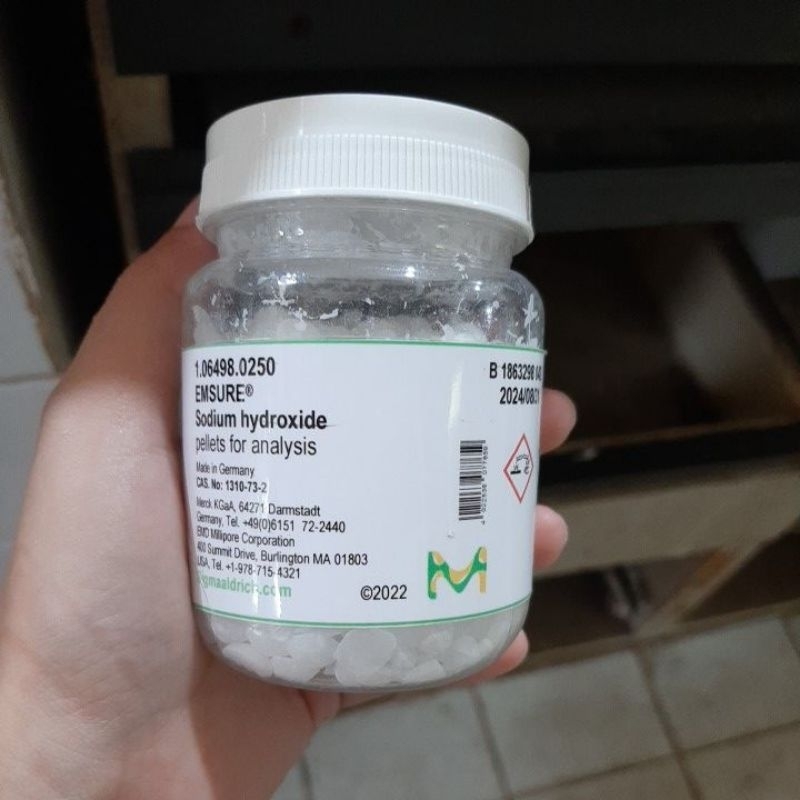 Jual Sodium Hydroxide Natrium Hidroksida Naoh Shopee Indonesia