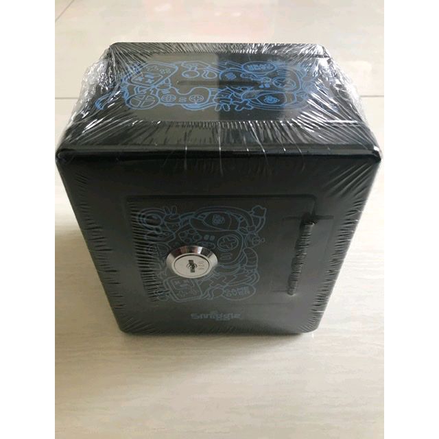Jual Smiggle Celengan BLACK safe deposit box money box Shopee Indonesia