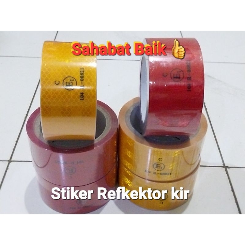 Jual Stiker Reflektor Meter Untuk Kir Kendaraan Shopee Indonesia