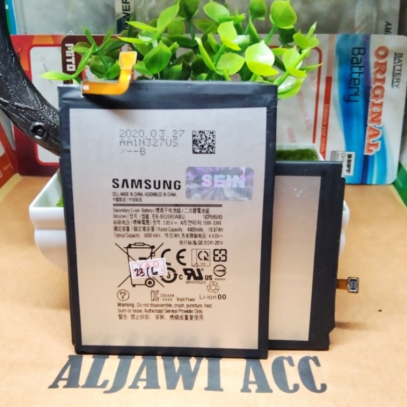 Jual Baterai Samsung Galaxy M20 M30 Eb Bg580abu Original Battery Hp