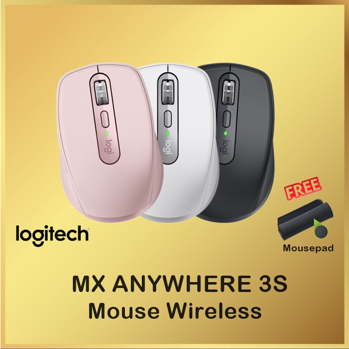 Jual Logitech MX Anywhere 3S Mouse Wireless Bluetooth Silent ...
