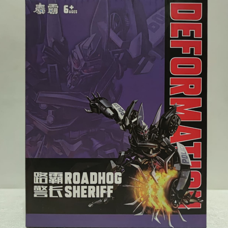 Jual Barricade Transformation Robot Aka BMB Roadhog Sheriff Deformation ...