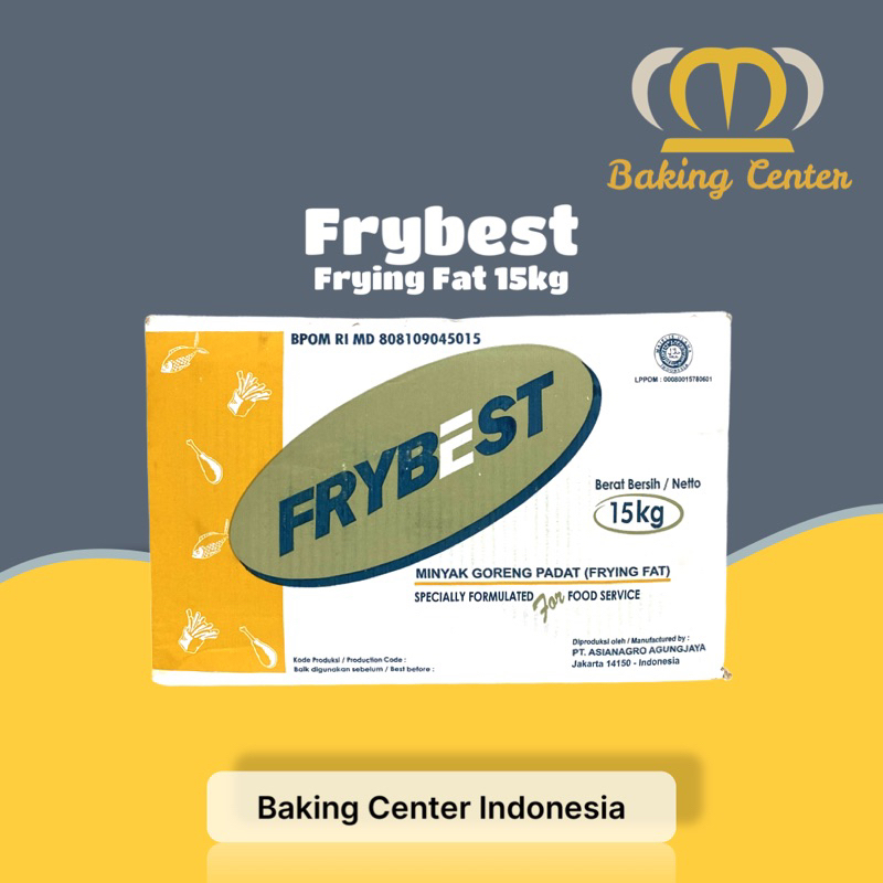 Jual Frybest Frying Fat 15kg - Minyak Padat Frybest 15kg | Shopee Indonesia