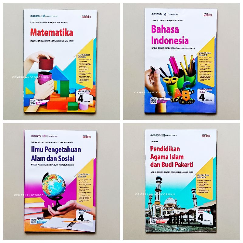 Jual LKS MAESTRO KELAS 4 SD MATEMATIKA IPAS INDONESIA AGAMA ISLAM ...