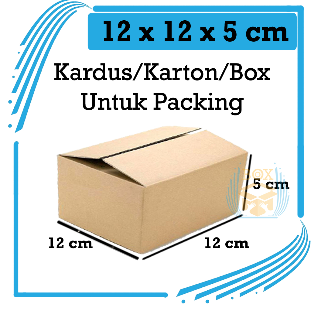 Jual Box Packing 12x12x5 / Kardus Packing / Karton Packing cocok untuk ...