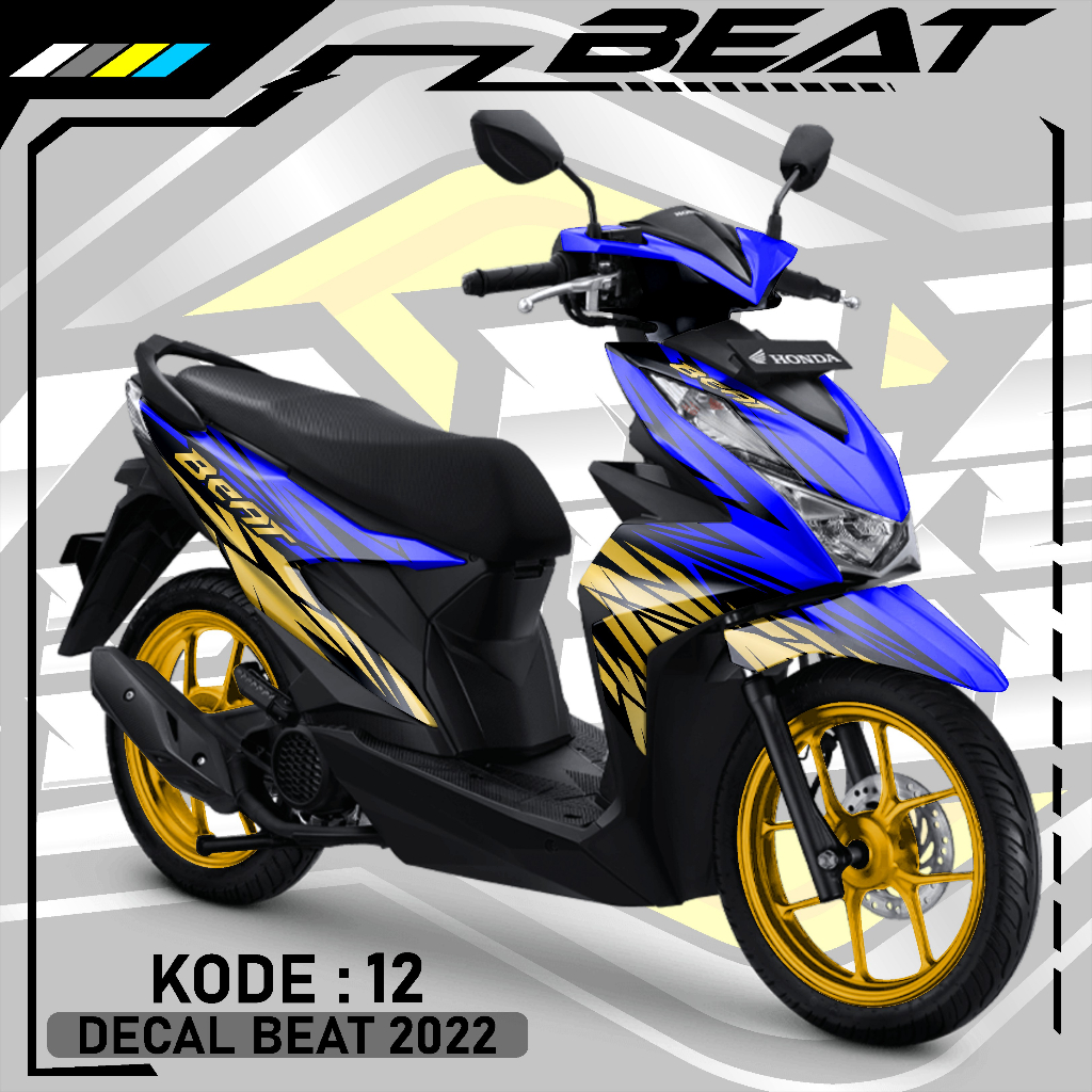 Jual Decal Sticker Fullbody Beat Deluxe Beat Yz Shopee Indonesia