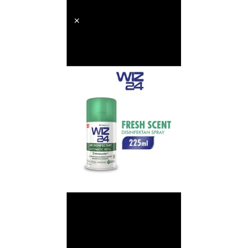 Jual Wiz Disinfectant Automatic Refill Fresh Scent Ml Shopee Indonesia