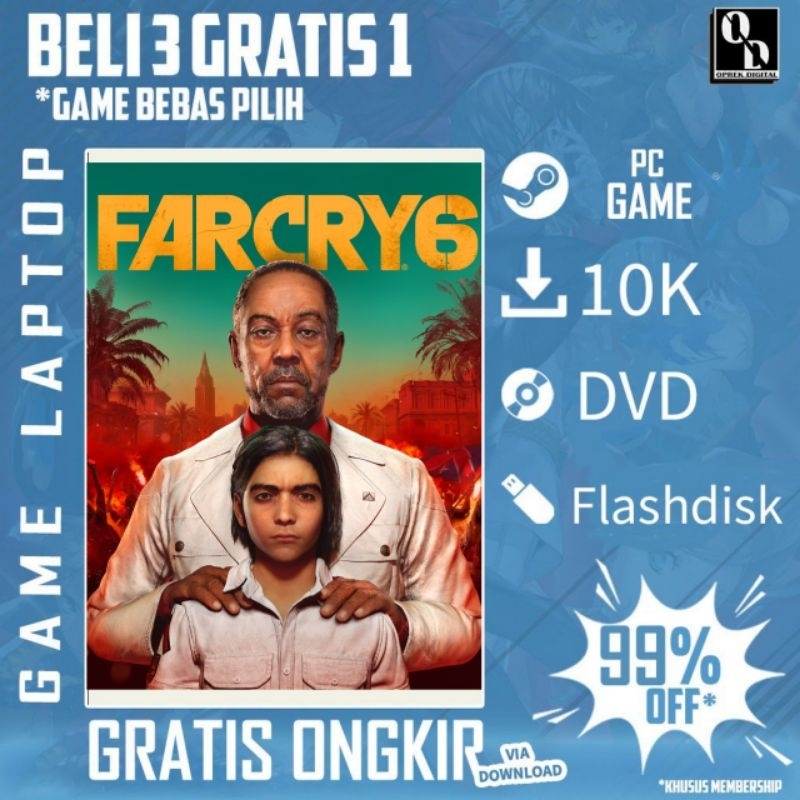 Jual Far Cry 6 Link Download Otomatis Download Langsung Game PC