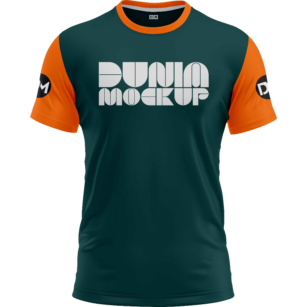 Jual Mockup Jersey Lengan Pendek Corel Draw Part Produk Digital