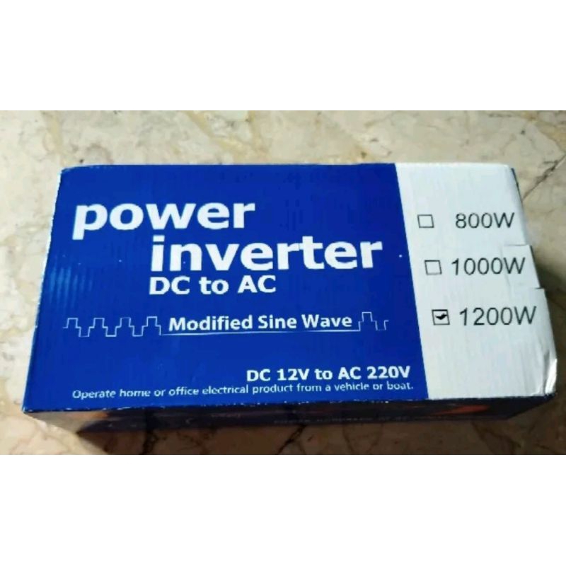 Jual power inventer DC to AC 500W 1000W Inventer murah | Shopee Indonesia