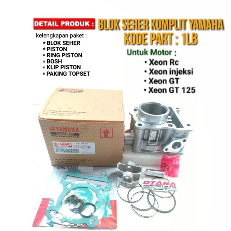 Jual Blok Seher isi Komplit Xeon Rc Xeon Injeksi Xeon GT Xeon GT 125 ...