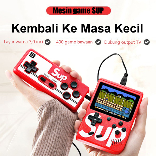 Jual Gameboy Retro SUP 400 in 1 Games Console Mini Portable Fc Classic ...