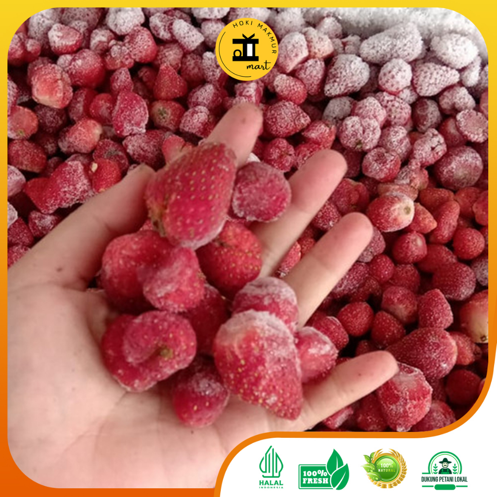 Jual STRAWBERRY FROZEN 1 KG PREMIUM | Shopee Indonesia