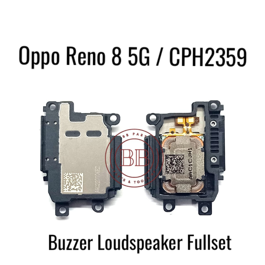Jual Original Buzzer Loud Speaker Fullset OP Reno 8 5G CPH2359 ...