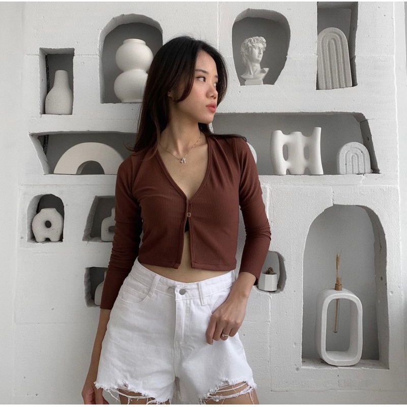 Naomi High Rise Crop Straght main image 1