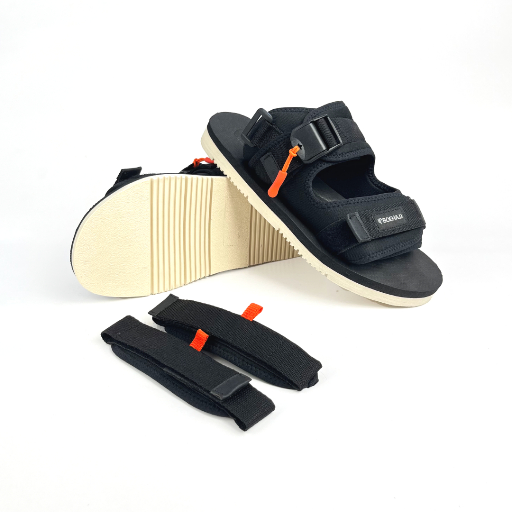 Jual Boehajj - Basic - Black | Sandal Gunung Pria Wanita Travelling ...