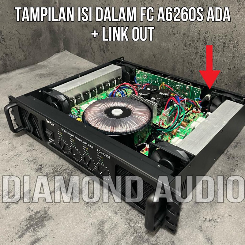 Jual Power Amplifier Firstclass Fca6260 S Professional Ampli Fc a6260