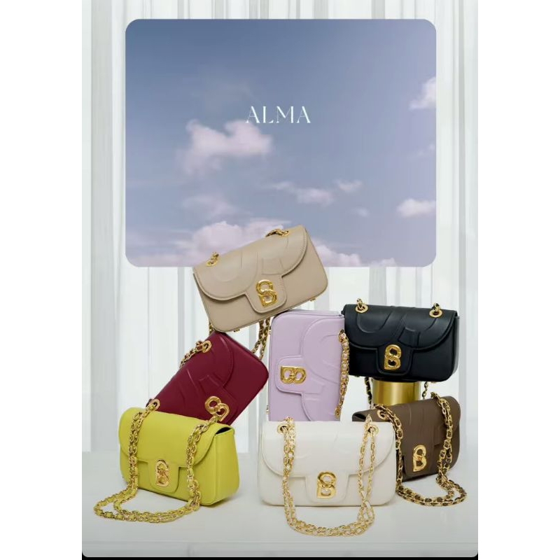 Ready stock Alma Chain Bag Buttonscarves Order wa 0821-5433-0993