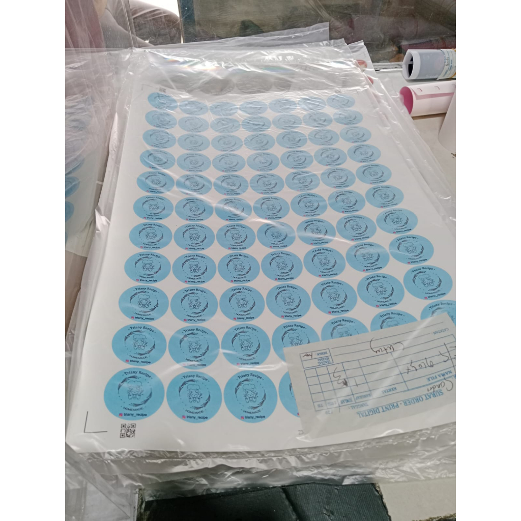 Jual STIKER & LABEL MURAH BISA CUSTOM (CETAK SAJA) | Shopee Indonesia