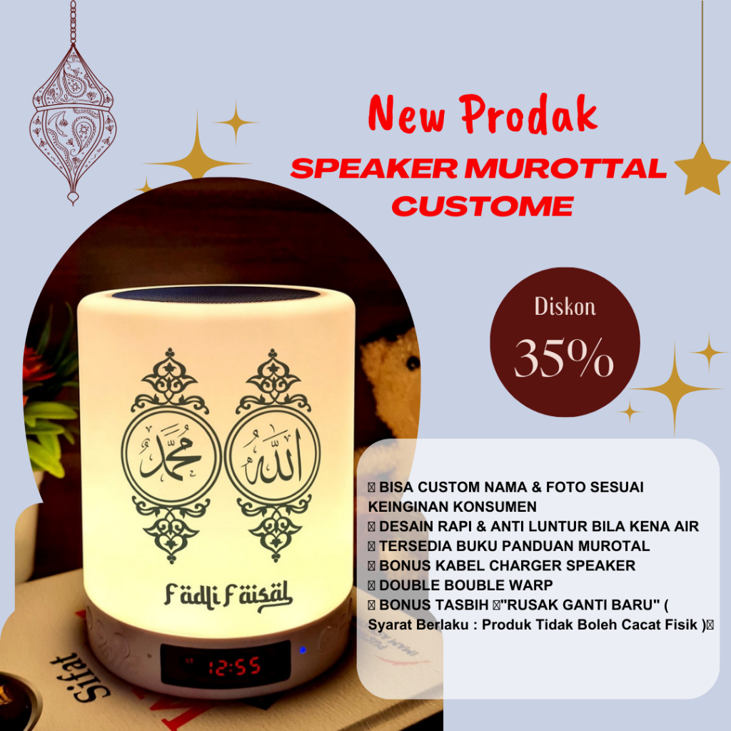 Jual Speaker Murottal Al Quran 30 Juz Anak Metode Umi Lengkap Bisa ...