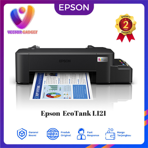 Jual Epson Ecotank L121 A4 Ink Tank Printer Shopee Indonesia 1449