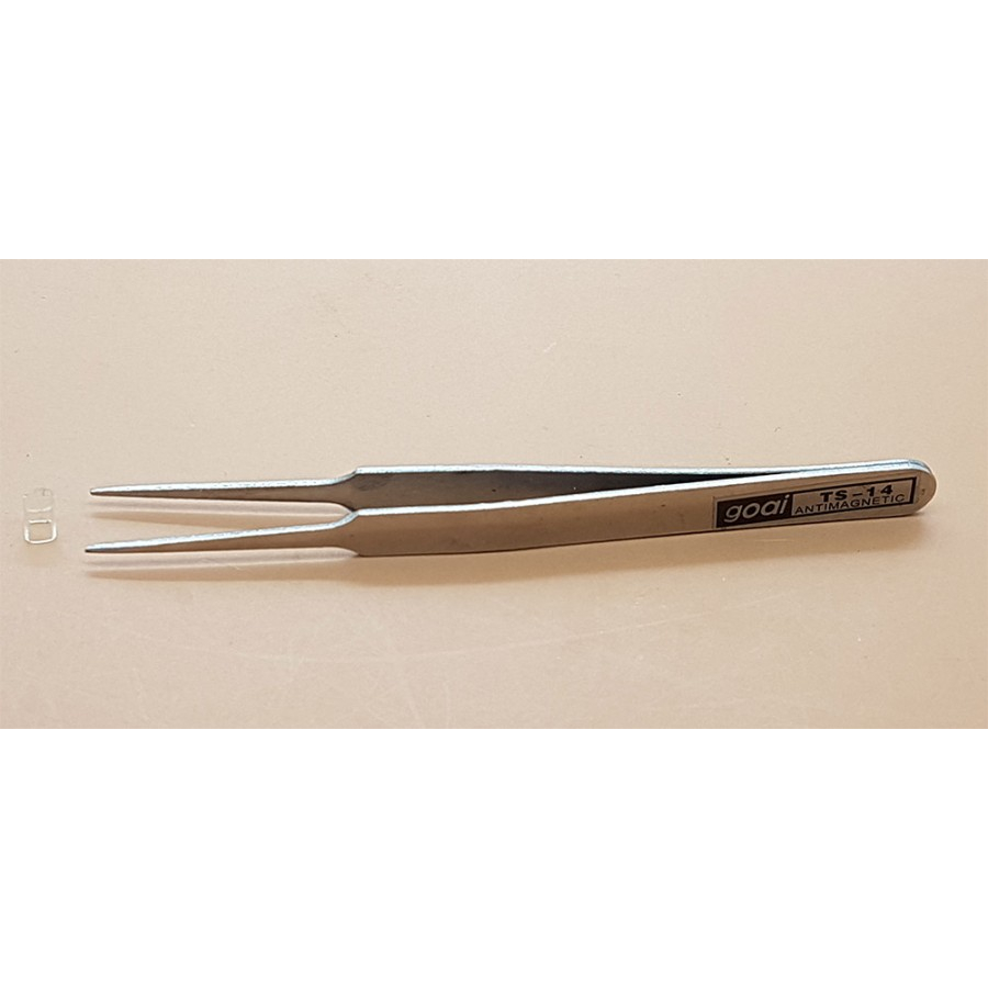 Jual Pinset Gooi TS-14 Anti-magnetic ( lurus & tumpul ) | Shopee Indonesia