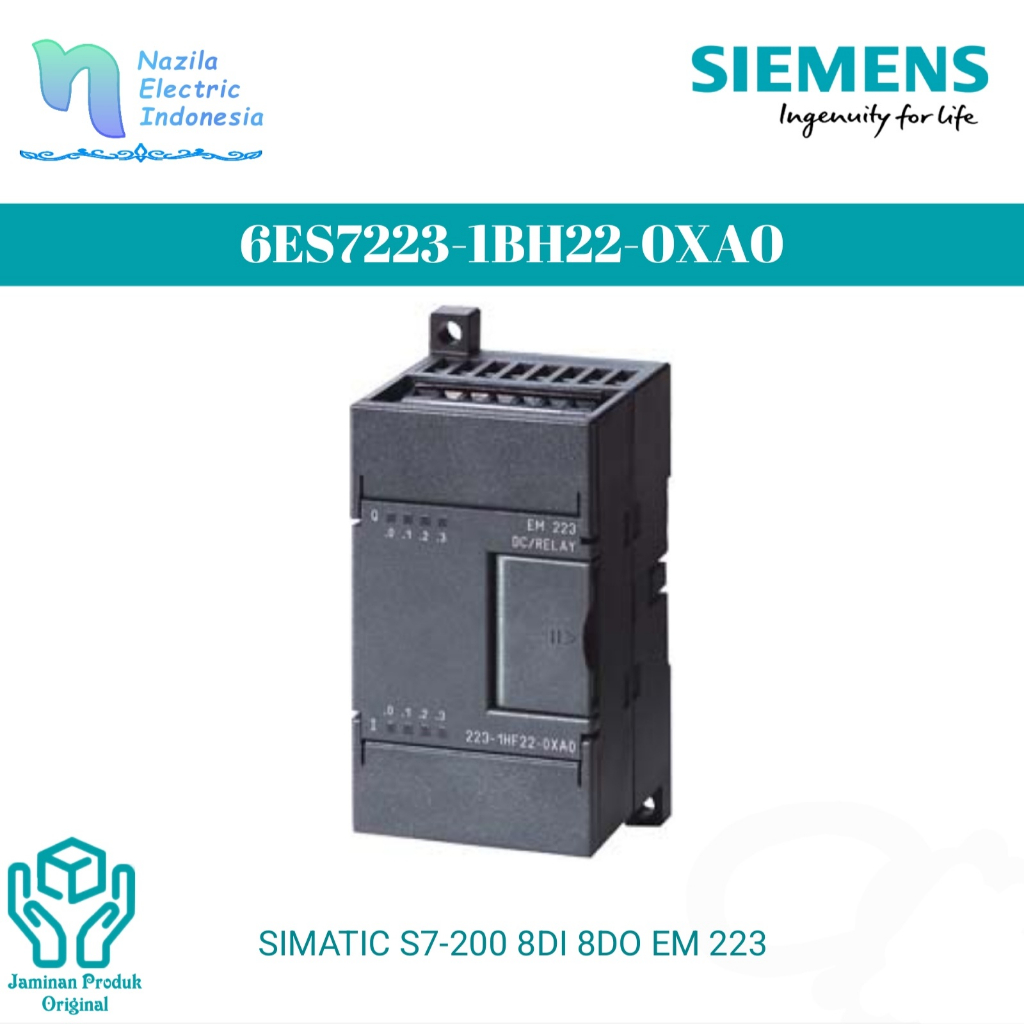 Jual Siemens 6ES7 223 / 6ES7223-1BH22-0XA0 SIMATIC S7-200 EM223 Digital ...