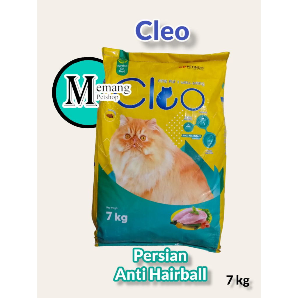Jual Cleo Persian 7Kg Hairball Freshpack Makanan Kucing Persia Cat