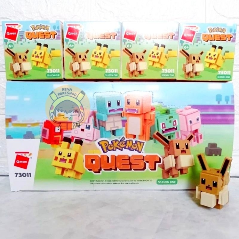 Jual KKV Pokemon Quest Blind Box Season 1 2 3 (Bisa Pilih) | Shopee ...