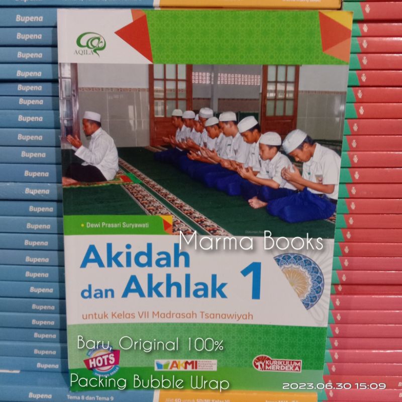 Jual Buku Akidah Dan Akhlak Kelas 7 Mts Kurikulum Merdeka AKM HOTS ...