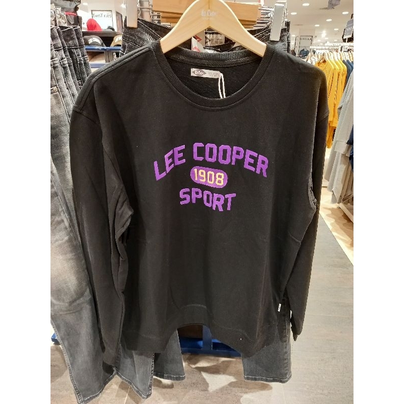 Lee cooper crop fleece sweater ladies on sale