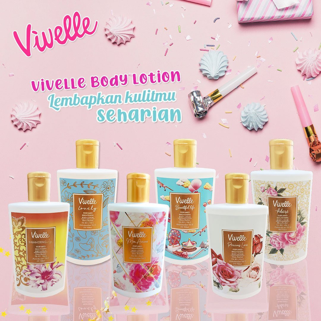 Jual ️ LIVI ️ Vivelle Perfume Brightening Body Lotion 250ml Shopee