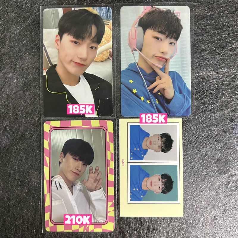 Jual [TAKE ALL] san ateez pc photocard sg23 beatroad kcon japan ...