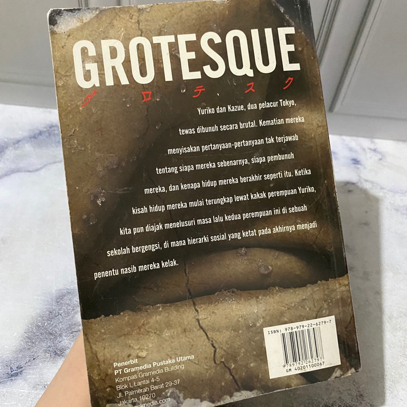 Jual Grotesque natsuo kirino preloved penerbit haru spring gramedia ...