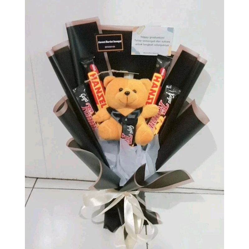 Jual LANGSUNG KIRIM 30 MENIT Buket boneka snack wisuda - Buket sidang ...