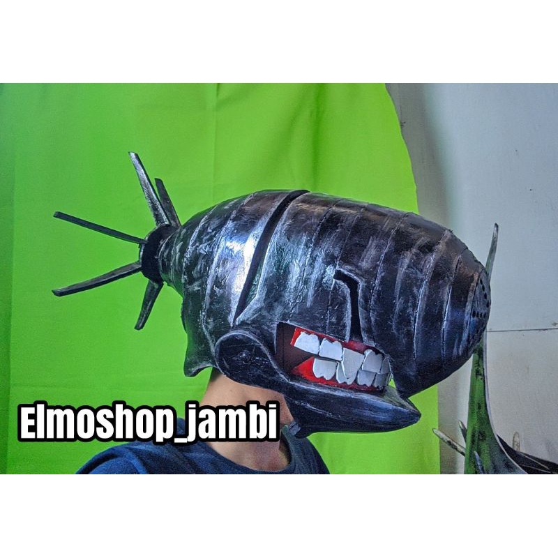 Jual Cosplay Helm Reze Bomb Devil, Cosplay Bomb Devil Chainsawman ...