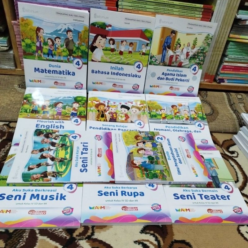 Jual Buku Paket SD Kelas IV /4 Kurikulum Merdeka Penerbit Platinum ...