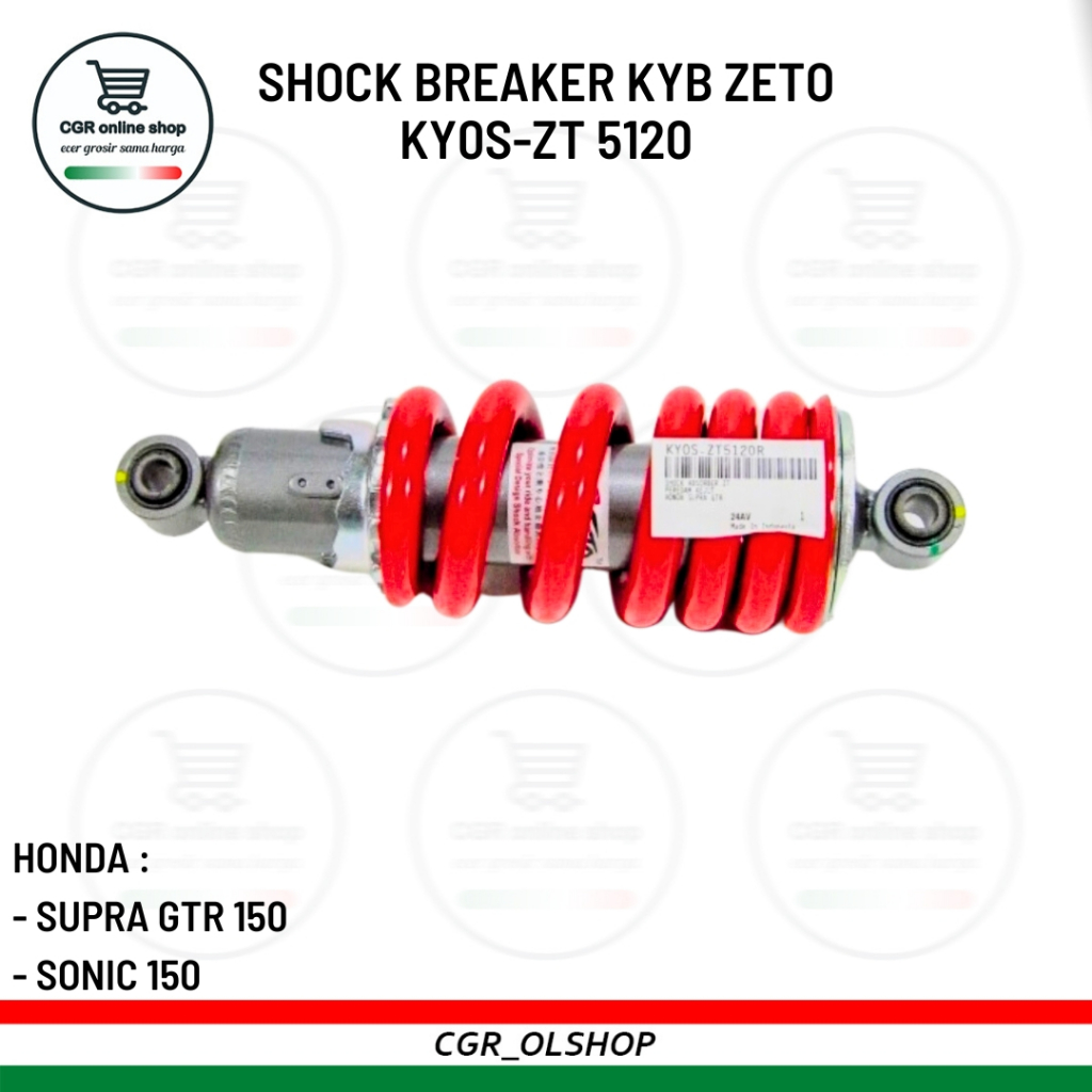 Jual KAYABA Zeto ZT5120 Monoshock Supra GTR 150 R Sonic 150 Original ...