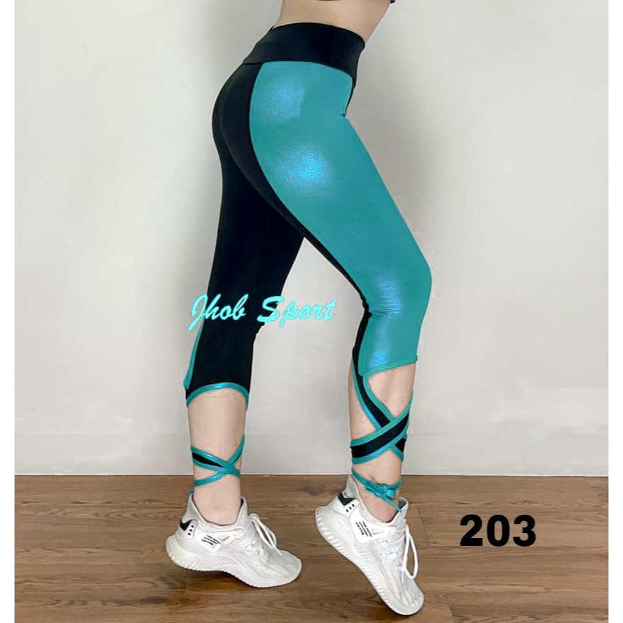 Legging Pendek Wanita/Legging Tali Silang/Legging Senam Zumba