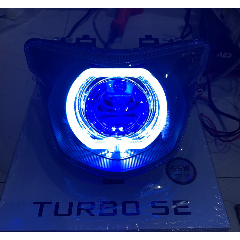 Jual Reflektor Headlamp Yamaha MX King 150 Plus Projector Biled AES